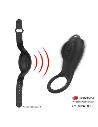 Brilly Glam - Anillo Vibrador Alan con Tecnología Watchme | Placer en Pareja y Control a Distancia