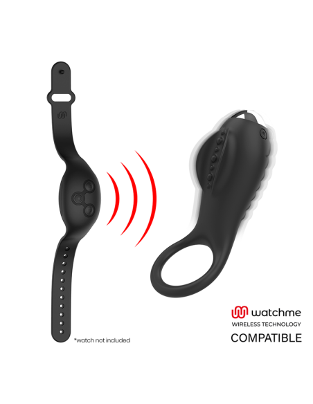 Brilly Glam - Anillo Vibrador Alan con Tecnología Watchme | Placer en Pareja y Control a Distancia