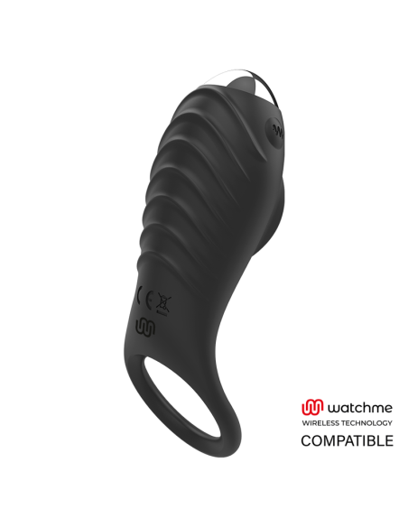 Brilly Glam - Anillo Vibrador Alan con Tecnología Watchme | Placer en Pareja y Control a Distancia