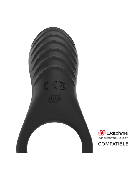 Brilly Glam - Anillo Vibrador Alan con Tecnología Watchme | Placer en Pareja y Control a Distancia