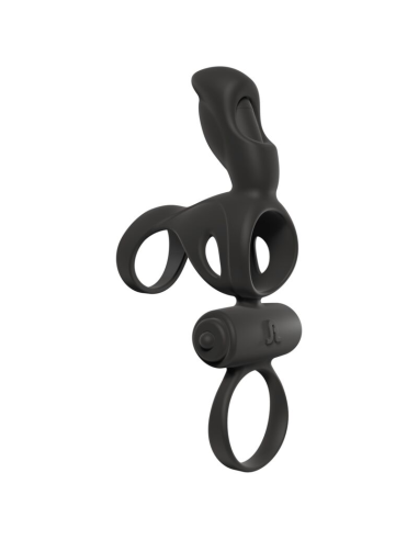 ADRIEN LASTIC Spartacus - Anillo y Funda de Pene Vibrante para Placer Doble