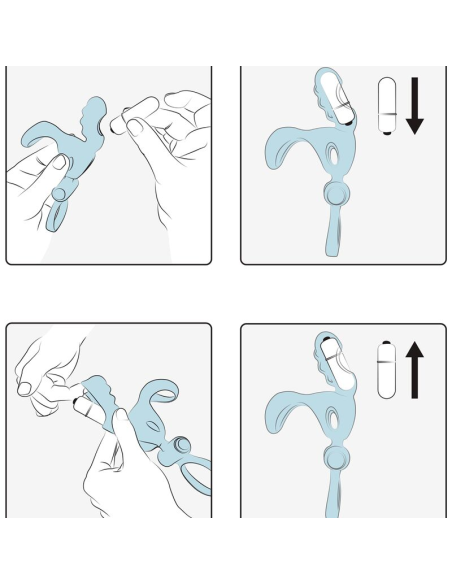 ADRIEN LASTIC Spartacus - Anillo y Funda de Pene Vibrante para Placer Doble