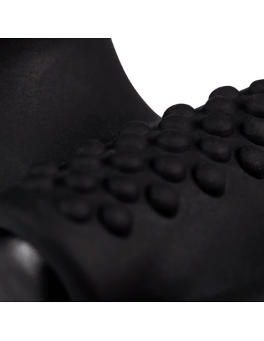 ADRIEN LASTIC Lingus Anillo Vibrador Negro | Placer para Parejas y Estimulación Intensa