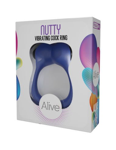 ALIVE - NUTTY Anillo Vibrador Azul | SexPlace.MX