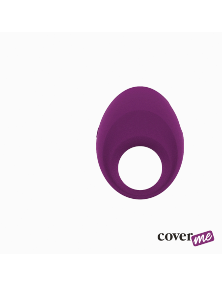 COVERME - DYLAN Anillo Recargable: Estimulador Clitorial con Tecnología Watchme y 10 Modos de Vibración