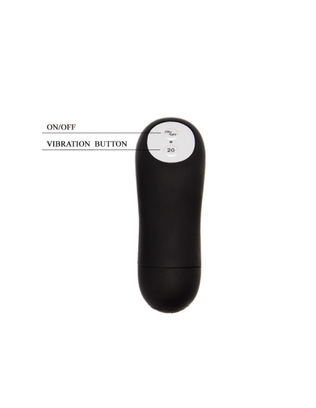 BAILE - Anillo de Control Remoto Negro 20V: Potencia tu Placer con Estimulación y Control