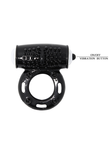 BAILE - POWER RING ANILLO VIBRADOR 10V | Erecciones Firmes y Estimulantes para Placer Infinito