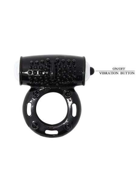 BAILE - POWER RING ANILLO VIBRADOR 10V | Erecciones Firmes y Estimulantes para Placer Infinito