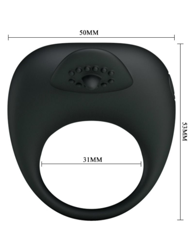 Pretty Love Anillo Vibrador con Lengua