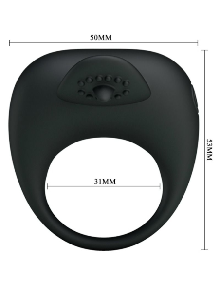 Pretty Love Anillo Vibrador con Lengua