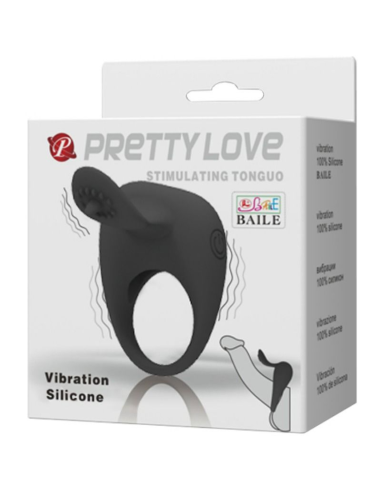Pretty Love Anillo Vibrador con Lengua