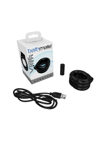 BATHMATE Stretch Anillo Vibrador 3 Velocidades - Placer Intenso y Erección Potente
