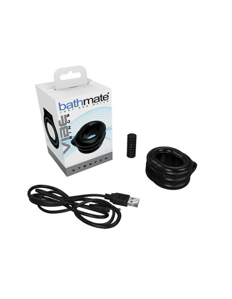 BATHMATE Stretch Anillo Vibrador 3 Velocidades - Placer Intenso y Erección Potente
