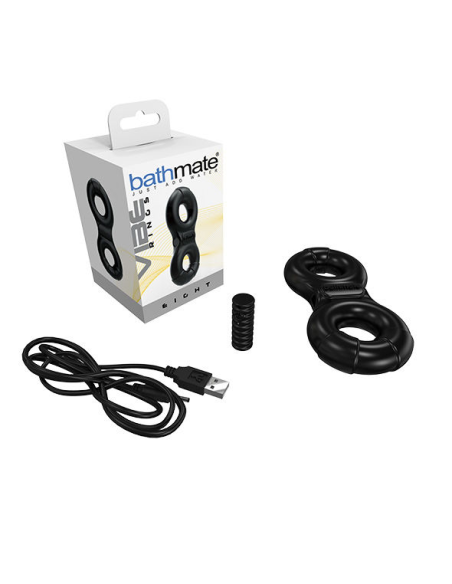 BATHMATE VIBE RING EIGHT - Anillo Vibrador Recargable para Mayor Placer y Erección
