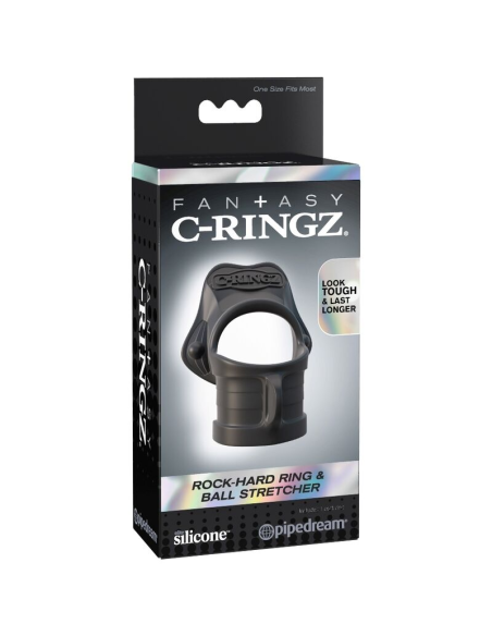 Fantasy C-Ringz - Rock Hard: Anilla Anti Retracción y Erección Firme para Placer Masculino
