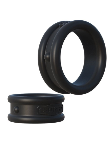 FANTASY C-RINGZ - Anillas de Silicona Max Width para Erecciones Más Fuertes y Duraderas