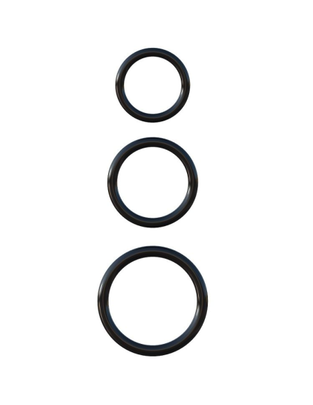 FANTASY C-RINGZ - Set de Anillas de Silicona Stamina para Potenciar Erecciones y Orgasmos