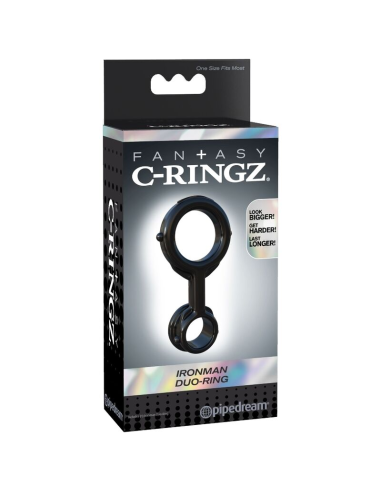 FANTASY C-RINGZ - IRONMAN DUO-RING: Erecciones Duraderas y Estimulación Perfecta