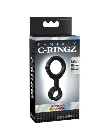 FANTASY C-RINGZ - IRONMAN DUO-RING: Erecciones Duraderas y Estimulación Perfecta