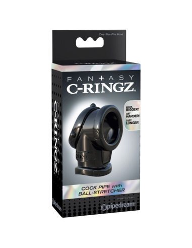 Fantasy C-Ringz - Cock Pipe con Estimulador para Erecciones Duraderas y Mayor Sensación