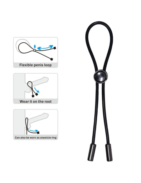 PRETTY LOVE - Cuerda Anillo Pene y Testículos | SexPlace.MX