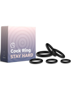 Anillo de Silicona Negro ARMONY | Placer Intenso y Duradero