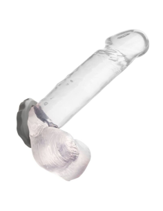 Calexotics Alpha Erect Ring Gris - Anillo de Silicona Líquida para Placer Extremo