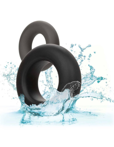 CALEXOTICS - Alpha Set de 2 Anillos Prolong Gris | Placer y Comodidad