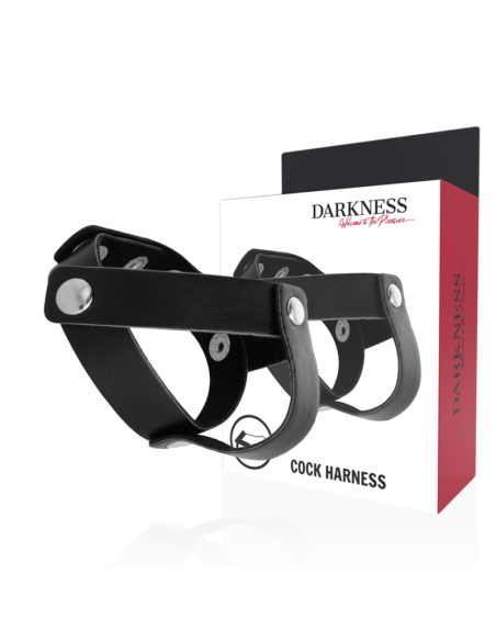 DARKNESS - Anillo de Piel para Pene y Testículos | Placer y Estilo Fetish