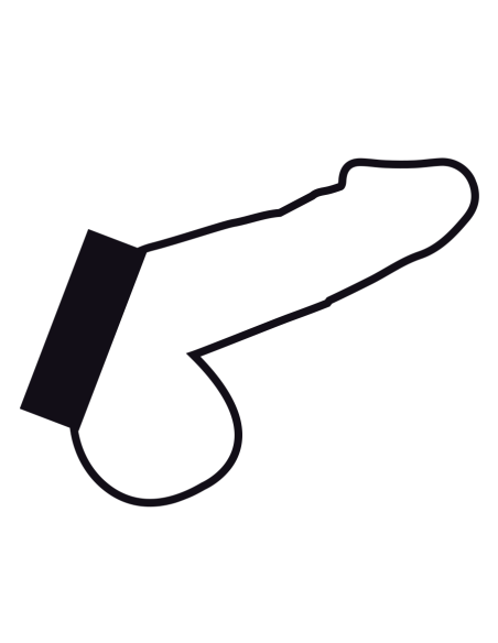 DARKNESS - Anillo de Erección de Piel Ajustable | Placer y Resistencia