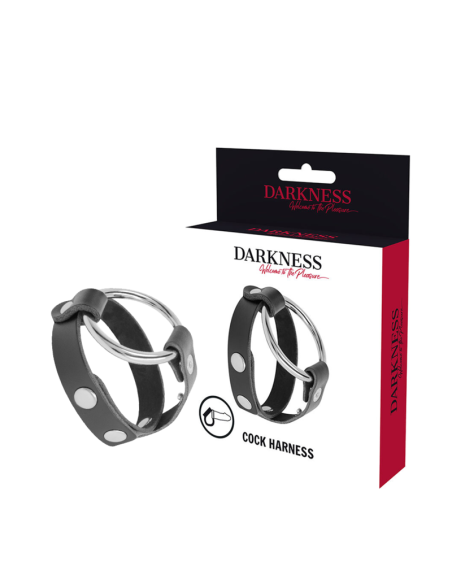 DARKNESS - Anillo para Pene y Testículos BDSM | Placer Duradero y Sensaciones Intensas