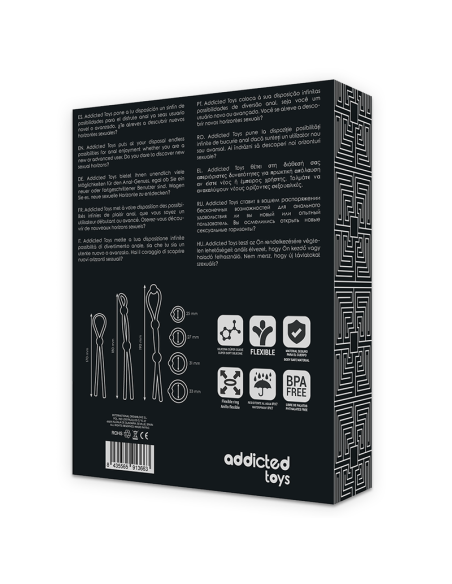ADDICTED TOYS - Kit De 7 Anillas Silicona Flexible | SexPlace.MX