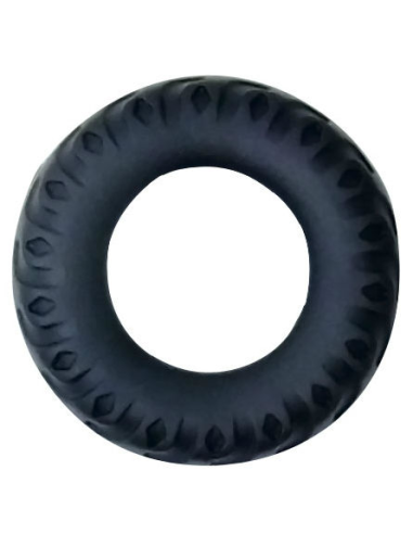 BAILE Titan Cockring Black Green 2 cm - Placer Intenso y Control de Eyaculación