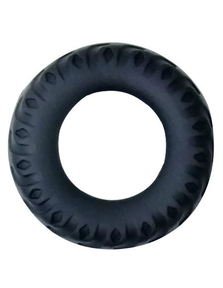 BAILE Titan Cockring Black Green 2 cm - Placer Intenso y Control de Eyaculación