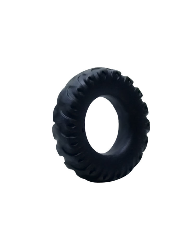 BAILE Titan Cockring Black Green 2 cm - Placer Intenso y Control de Eyaculación
