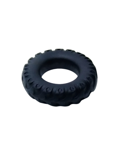 BAILE Titan Cockring Black Green 2 cm - Placer Intenso y Control de Eyaculación