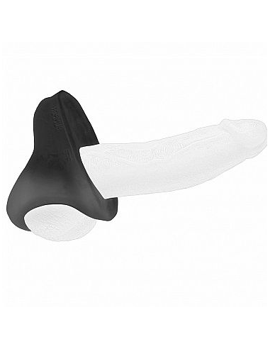 AJUSTE PERFECTO AL PARACHOQUES NEGRO: Potencia tu placer con el primer juguete que amortigua cada embestida