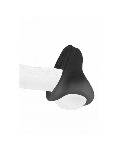 AJUSTE PERFECTO AL PARACHOQUES NEGRO: Potencia tu placer con el primer juguete que amortigua cada embestida