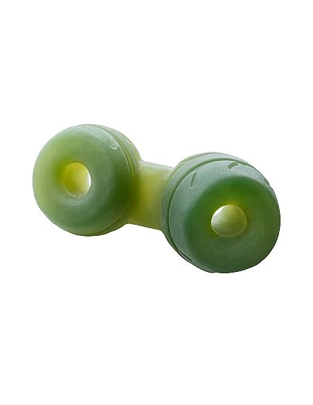 PERFECT FIT SILASKIN COCK & BALL VERDE - Anillo Erótico para Pene y Testículos, Ideal para Juegos Apasionantes