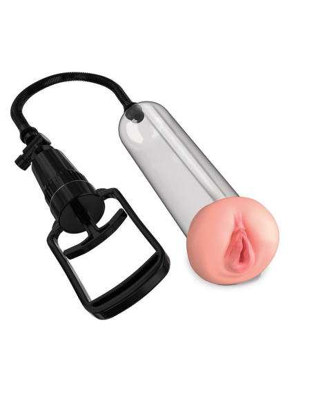 Pump Worx Bomba de Erección con Vagina para Principiantes - Erecciones Potentes y Realistas