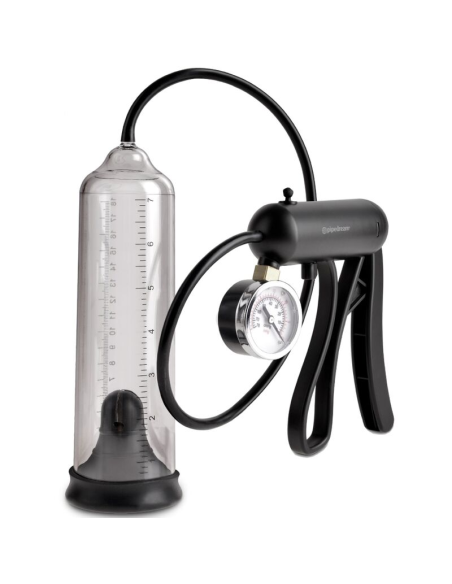 PUMP WORX - BOMBA DE POTENCIA PRO-GAUGE TRANSPARENTE: Aumenta tu rendimiento y confianza