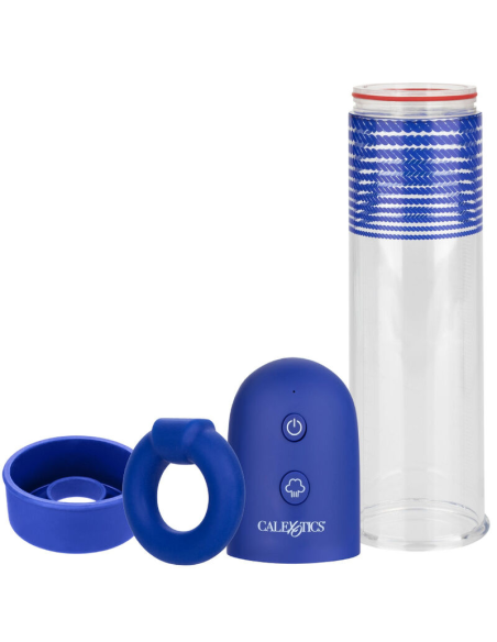 CalExotics Admiral Kit: Bomba de Erección Recargable con Anillo Silicona - Potencia y Sensación Mejoradas