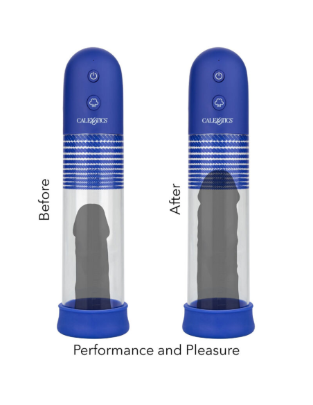 CalExotics Admiral Kit: Bomba de Erección Recargable con Anillo Silicona - Potencia y Sensación Mejoradas