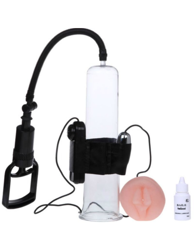 Bomba de Erección BAILE: Vibración y Placer con Tirador de Dedo