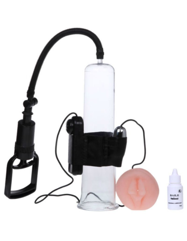 Bomba de Erección BAILE: Vibración y Placer con Tirador de Dedo