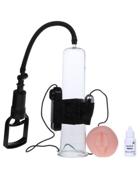 Bomba de Erección BAILE: Vibración y Placer con Tirador de Dedo