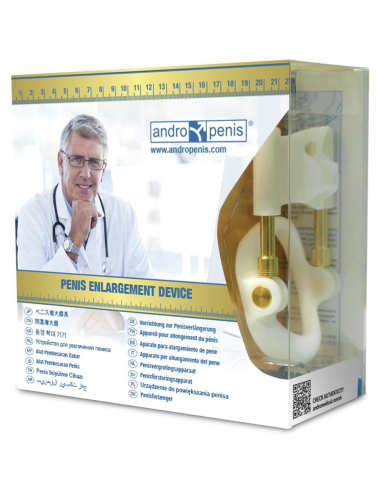 Andropenis Gold - Extensor de Pene: Aumento Seguro y Eficaz, 97.5% de Éxito
