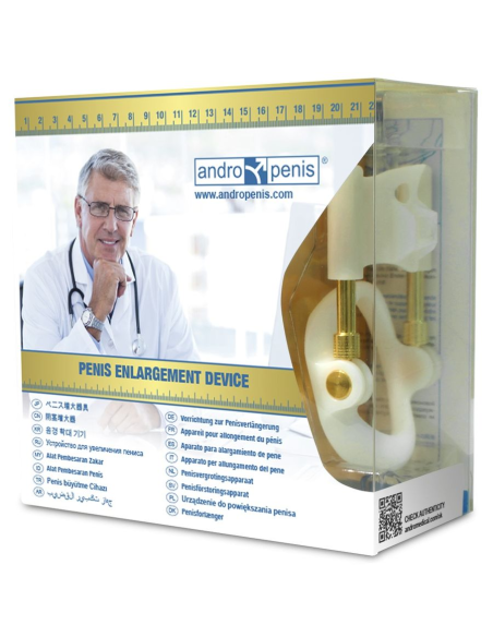 Andropenis Gold - Extensor de Pene: Aumento Seguro y Eficaz, 97.5% de Éxito