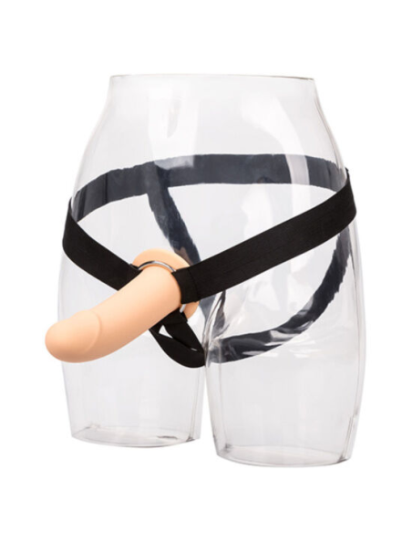 CALEXOTICS - Arnés con Dildo Hueco Natural: Aumenta el Volumen y Disfruta del Placer