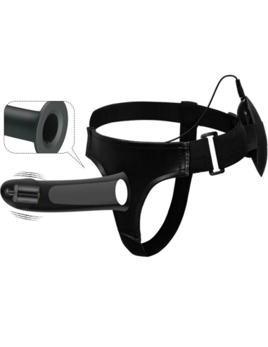 PRETTY LOVE - VITO Arnés Con Dildo Hueco Y Vibración| SexPlace.MX